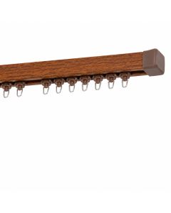 突っ張り式カーテンレール・ゼウス オーク