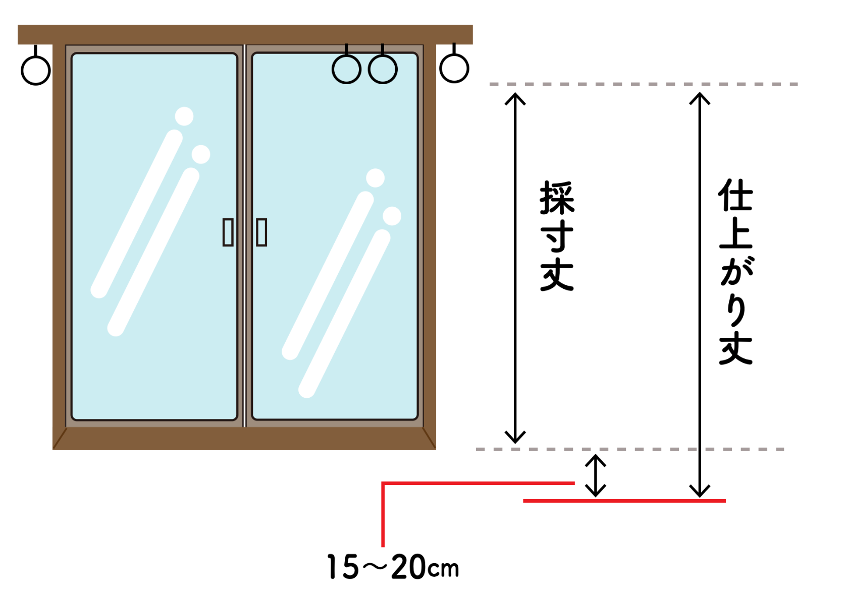 腰高窓